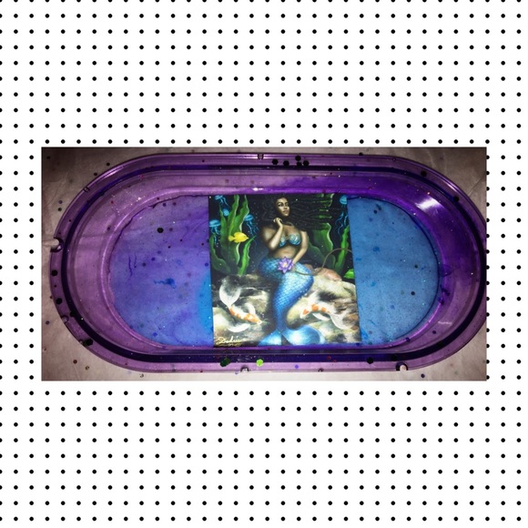 Beautiful Mermaid 🧜🏽‍♀️ tray - Picture 1 of 1